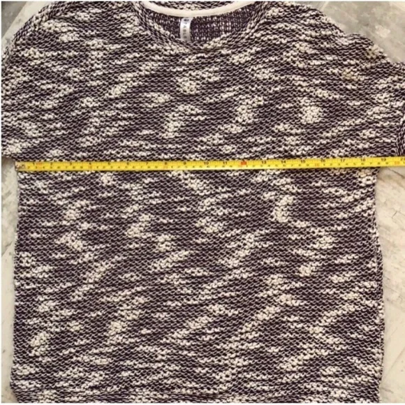 Fabletics Knit Sweater, Purple & White - Picture 8 of 8